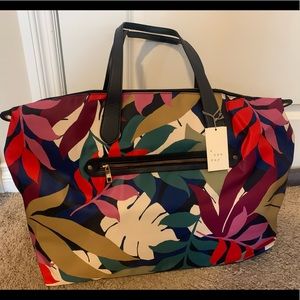 Large patterned bag.